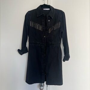 Zara Denim Black/ Gray Dress